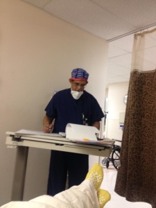 Mr. Personality...aka the Anesthesiologist 